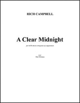 A Clear Midnight SATB choral sheet music cover